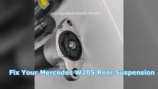 Sostituzione ammortizzatore posteriore Mercedes W205