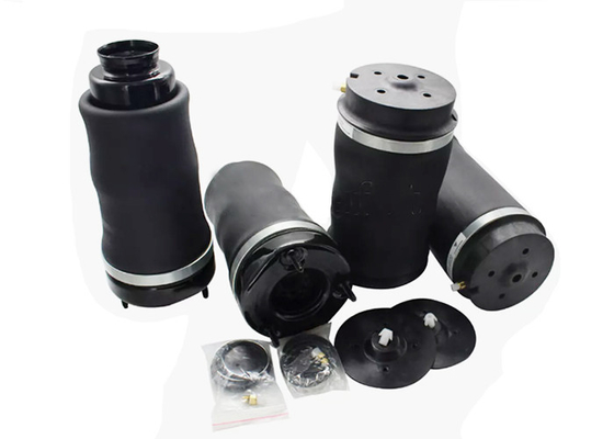 A1643204513 A1643200625 Mercedes Benz W164 2pcs anteriore 2pcs posteriore ML GL vetro sospensione pneumatica sacchetto di molla nuovo