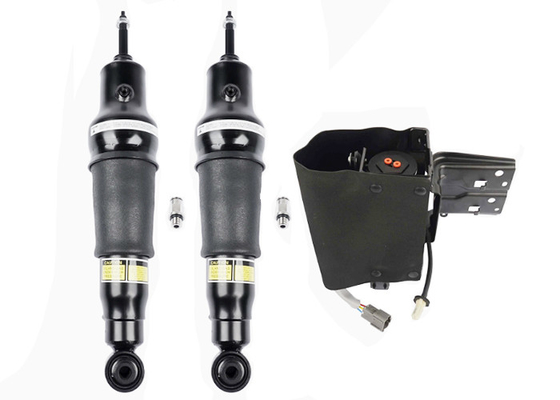 53400 1LA4A 53400 1LA4B Per Nissan Armada 2017-2020 Infiniti QX56 QX80 2011-2017 Shock della sospensione d'aria posteriore + pompa del compressore della sospensione d'aria