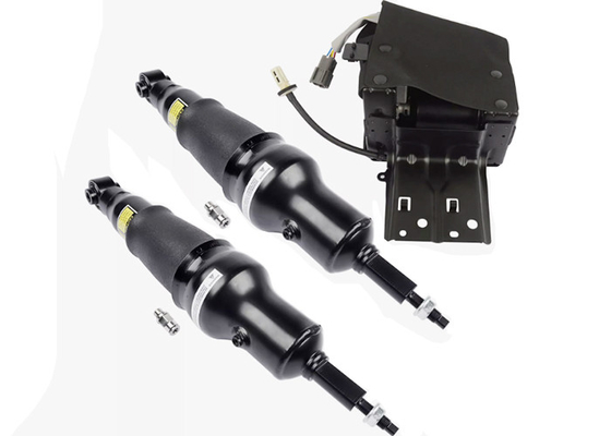 53400 1LA4A 53400 1LA4B Per Nissan Armada 2017-2020 Infiniti QX56 QX80 2011-2017 Shock della sospensione d'aria posteriore + pompa del compressore della sospensione d'aria