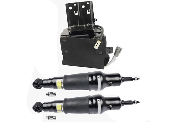 53400 1LA4A 53400 1LA4B Per Nissan Armada 2017-2020 Infiniti QX56 QX80 2011-2017 Shock della sospensione d'aria posteriore + pompa del compressore della sospensione d'aria