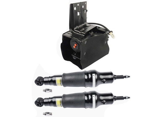 53400 1LA4A 53400 1LA4B Per Nissan Armada 2017-2020 Infiniti QX56 QX80 2011-2017 Shock della sospensione d'aria posteriore + pompa del compressore della sospensione d'aria