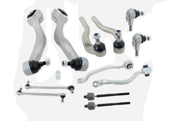 A2123201189,A2123201289,A2123302203,A2123308200,A2123302303 Per Mercedes-Benz E250 W212 W204 C207 Kit di controllo della sospensione anteriore a vento con legame a barra di oscillazione a sfera